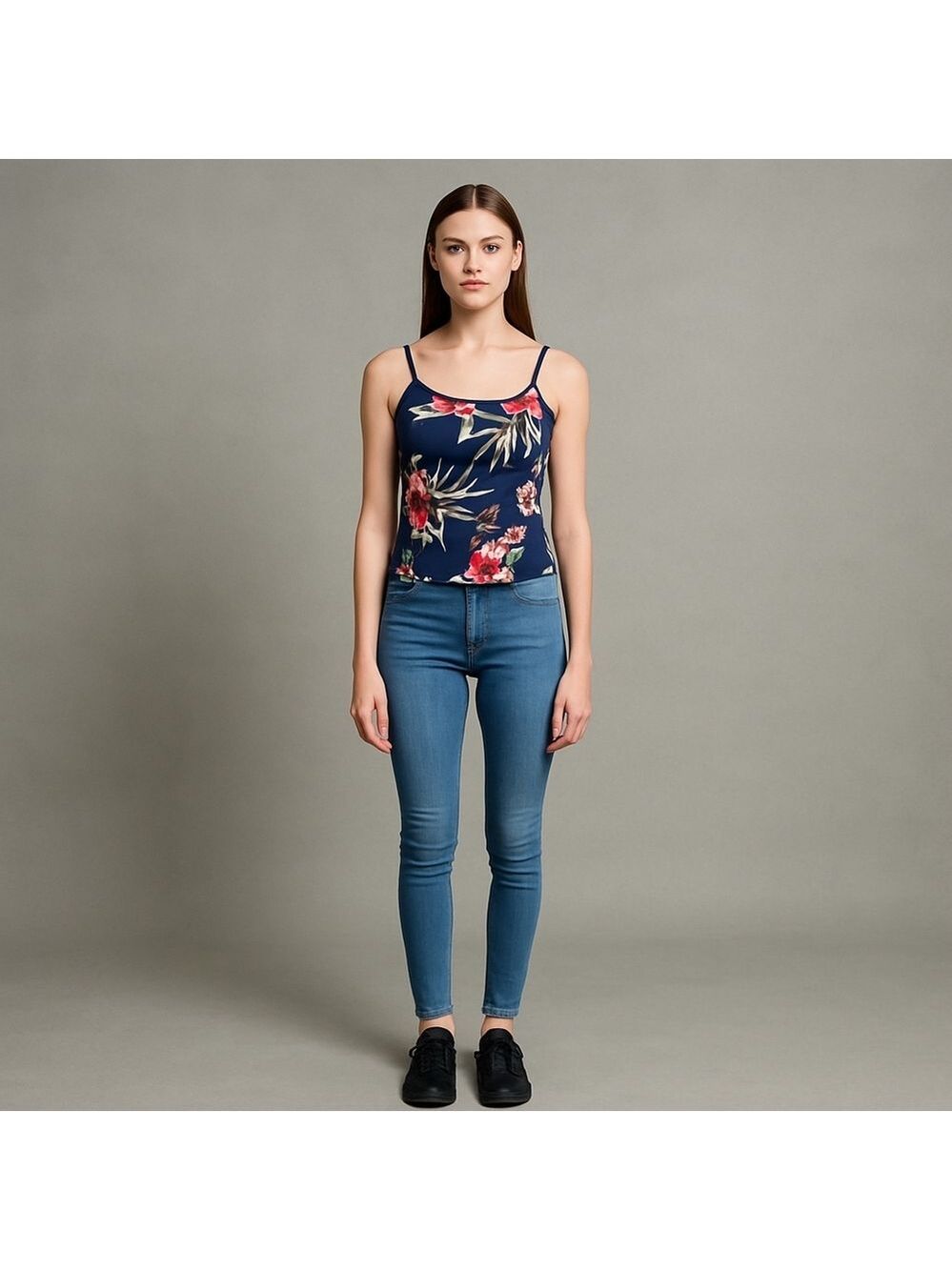 La Cabana Tank Top Hawaiian Floral